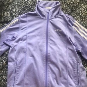 Purple Adidas Jacket